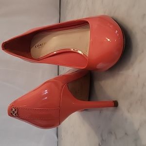 COACH Ladies Patent Pumps